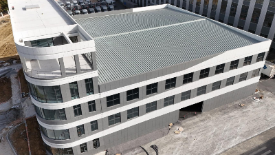 外墻工程圓滿交付——易事特5G+大數據智慧能源合肥研發中心